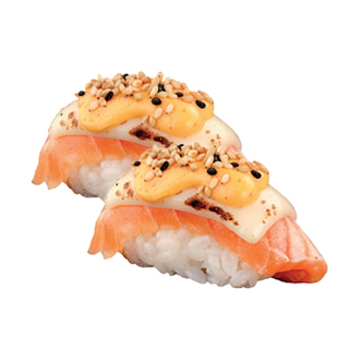 08 Nigiri shake cheese fire - 2 pezzi