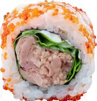 Uramaki tuna basil 4 pezzi