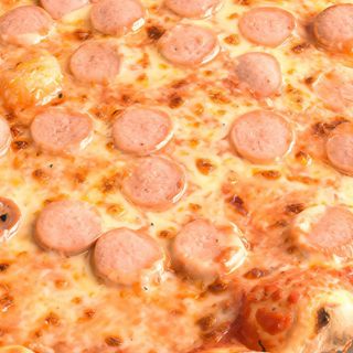 Margherita con wurstel 