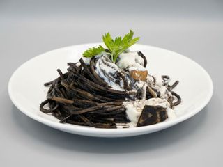 Nero di seppia e stracciatella