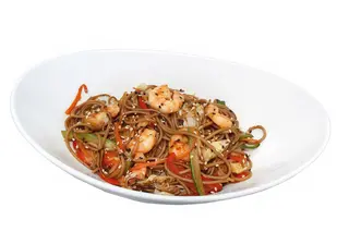 170 - Soba con gamberi
