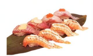 135 - Nigiri misti scottati 8 pz