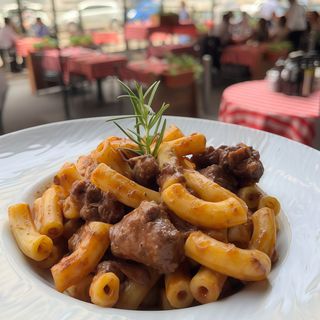Tagliatelle al ragù di cinghiale