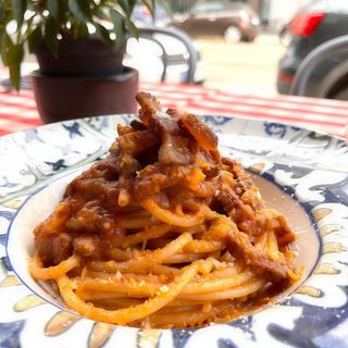 Bucatino alla amatriciana