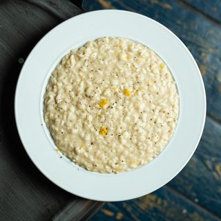 risotto cacio pepe e lime