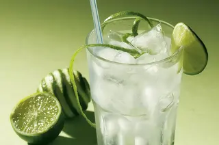 Gin lemon