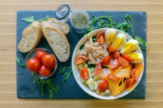 Insalata tonno e uova