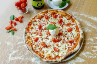 Pizza bio burrosa