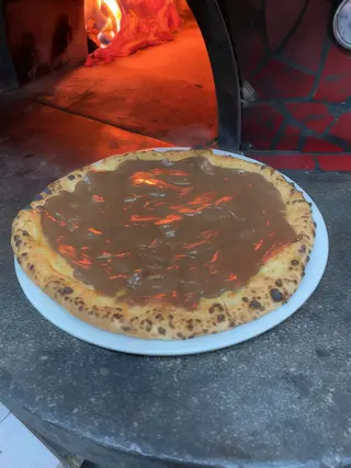 PIZZA CON NUTELLA