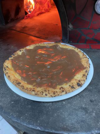 PIZZA CON NUTELLA