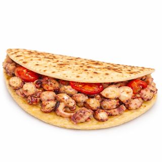 Piadina con polpo