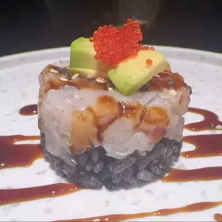 39. Tartare di gamberi crudi