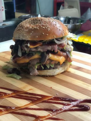 Panino double burger