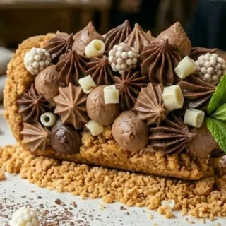 tartelletta ai tre cioccolati
