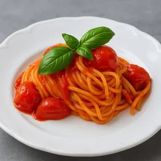Spaghetto al pomodoro fresco