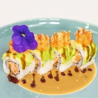 76. Double salmon roll