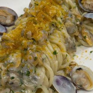 Linguine vongole e bottarga