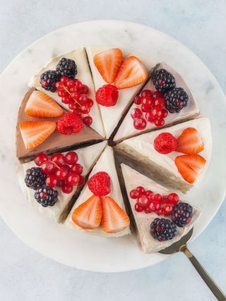 torta ai frutti di bosco