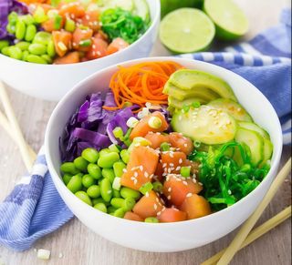 60. Veggie poke
