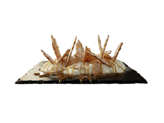 Mille foglie scomposta al caramello