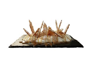 Mille foglie scomposta al caramello