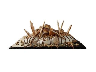 Mille foglie scomposta allo snickers