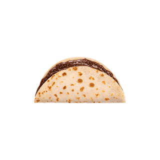 Mini piadina con cioccolato al latte e cocco
