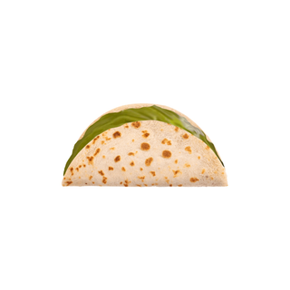 Mini piadina con crema di pistacchio