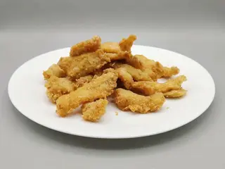 Straccetti di pollo impanati