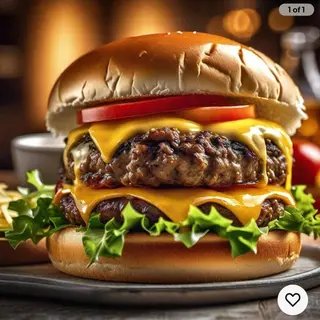 Menu Cheese burger 