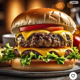 Menu Cheese burger 