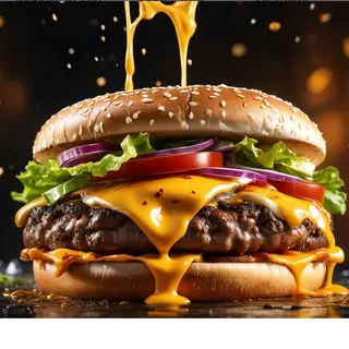 Cheese burger 