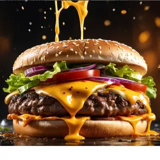 Menu Cheese burger 