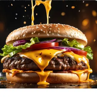 Cheese burger 