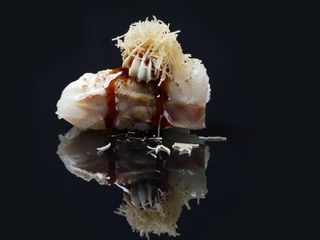 50 Branzino flambe