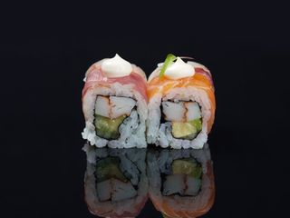 96 Rainbow roll