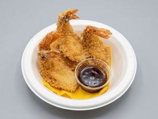 Tempura di gamberi
