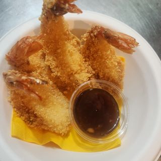 Tempura di gamberi