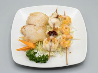 135. Pesce misto shioyaki