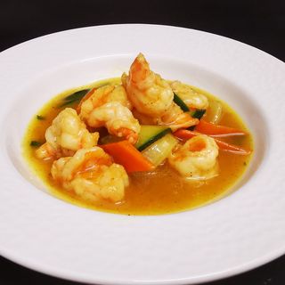 137. Gamberi al curry