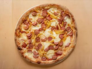 Wurstel e patatine fritte normale