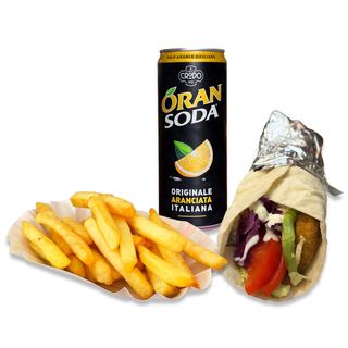 Menù piadina falafel