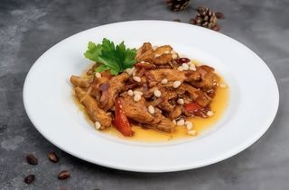 Pollo in salsa agrodolce