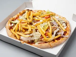 Pizza kebab completa