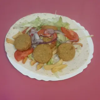 Menù Piadina falafel