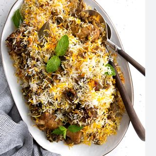 Lamb biryani