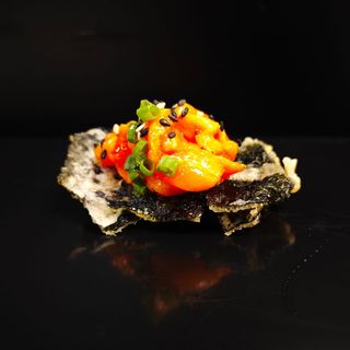 135 - Crunchy nori salmon