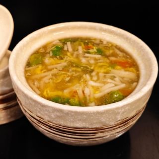 15a Zuppa di granchio e asparagi