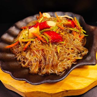 76a Spaghetti di soia misto mare