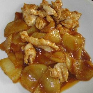 84a Pollo con patate alla piastra